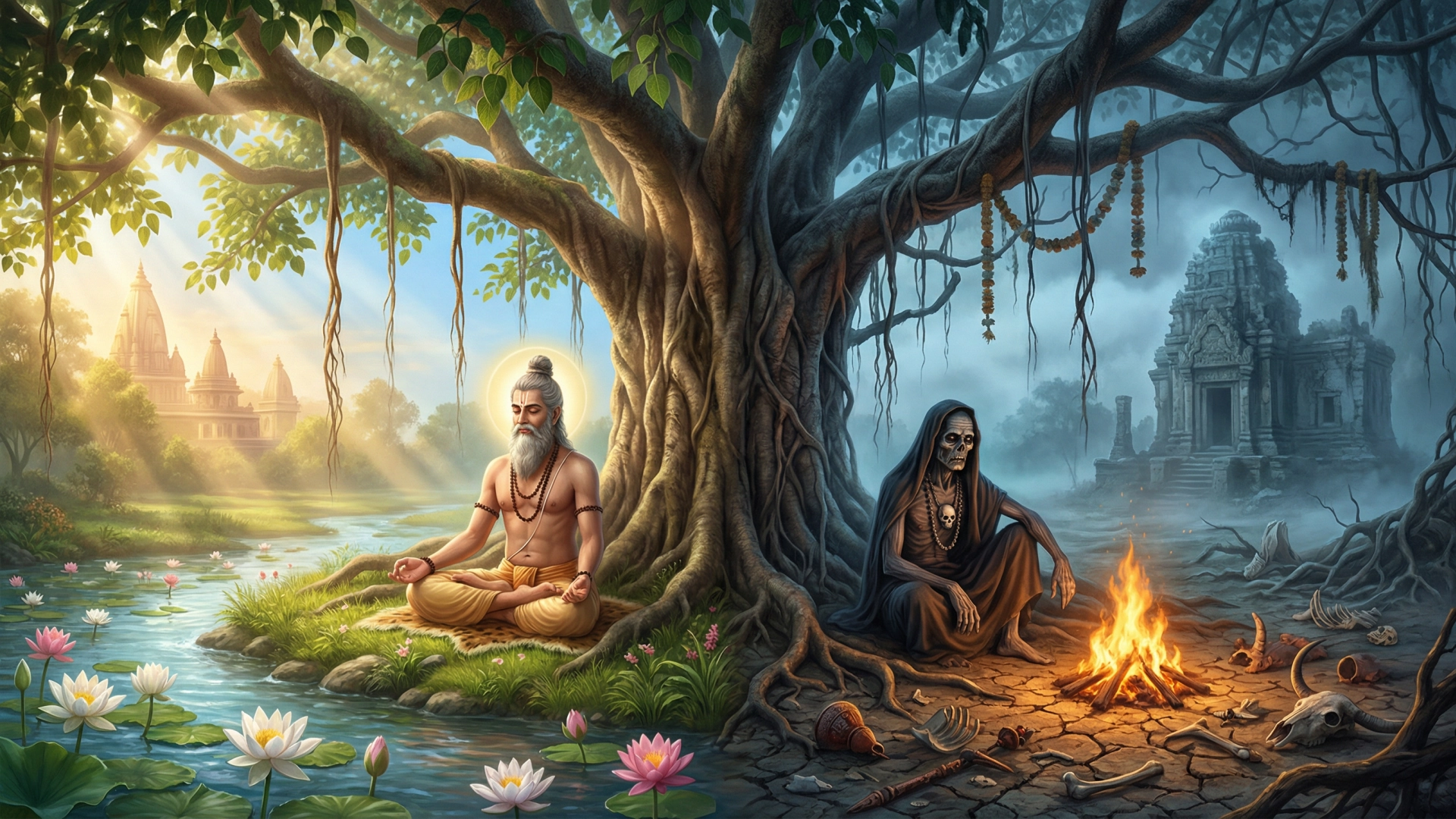 Contrast-between-saints-and-the-evil-minded