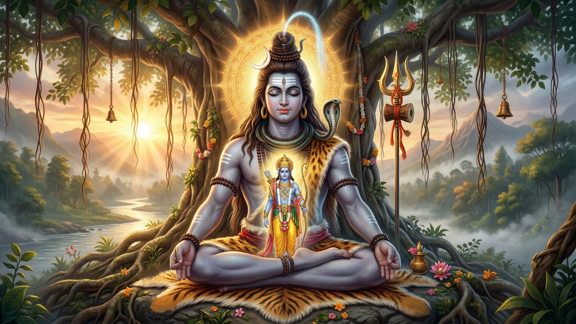 Lord Shiv was the first to conceive Shri Ramcharitmanas in His heart.
