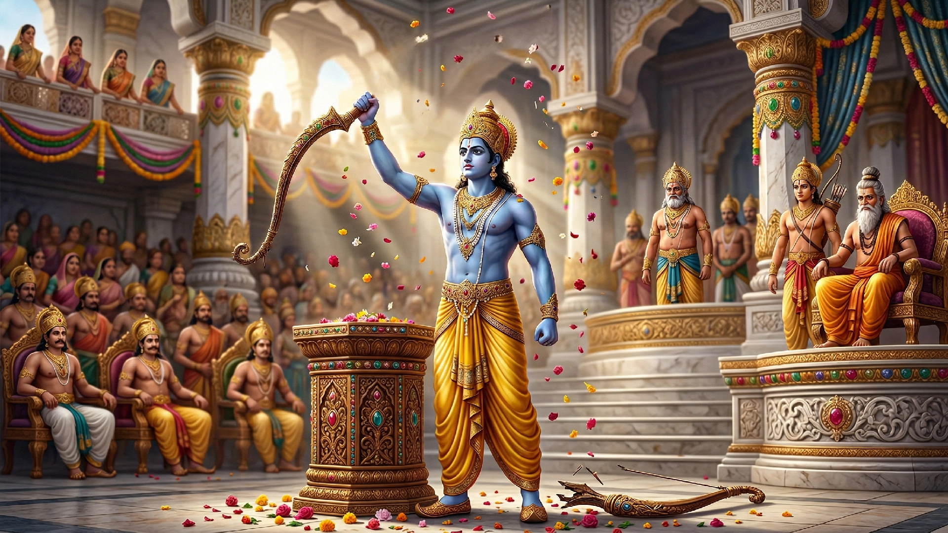 Lord-Ram-broke-Lord-Shiv's-bow