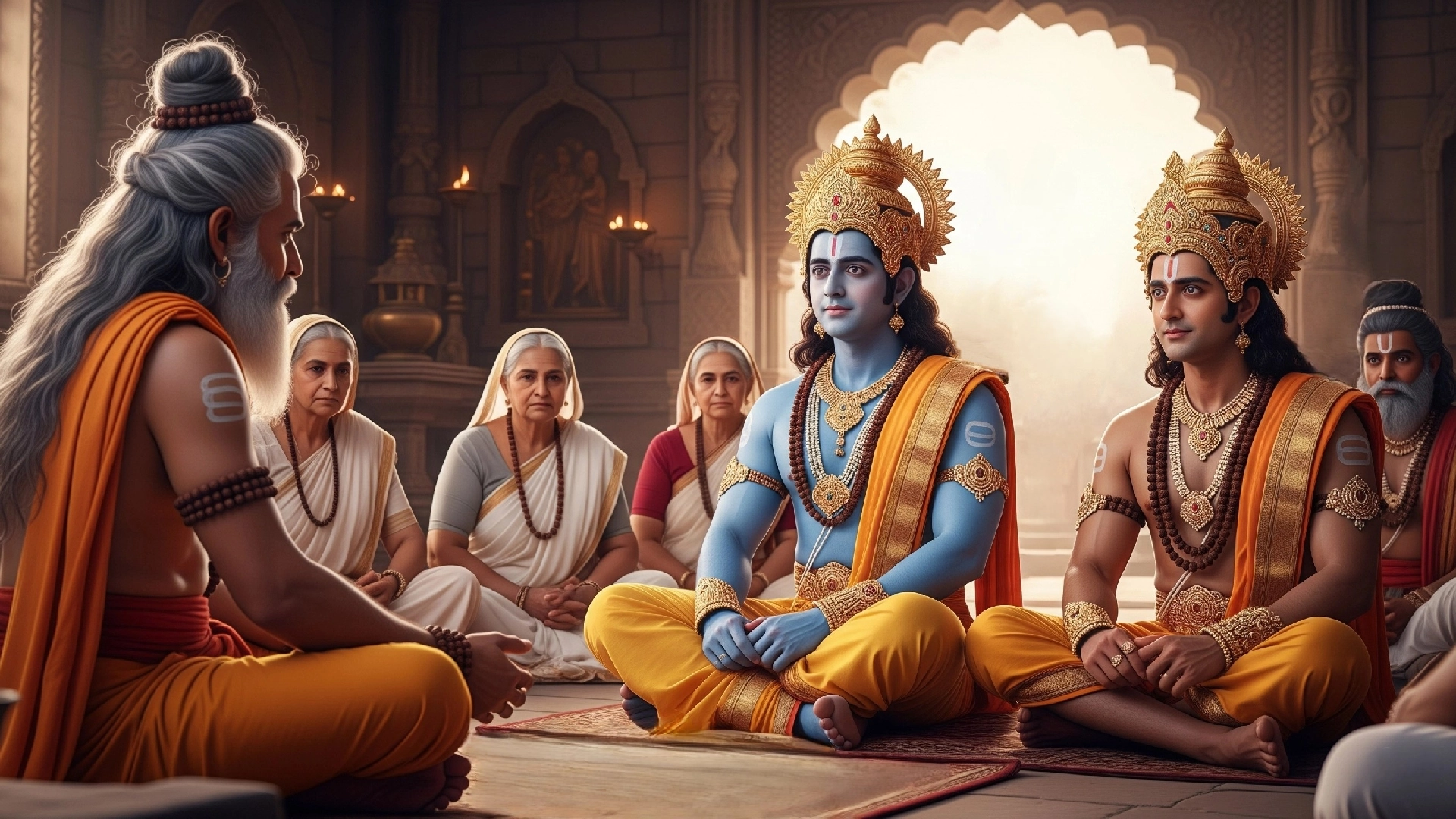 Sage Bhardwaj told Bharat ji that no one is dearer to Shri Raghuveer than him