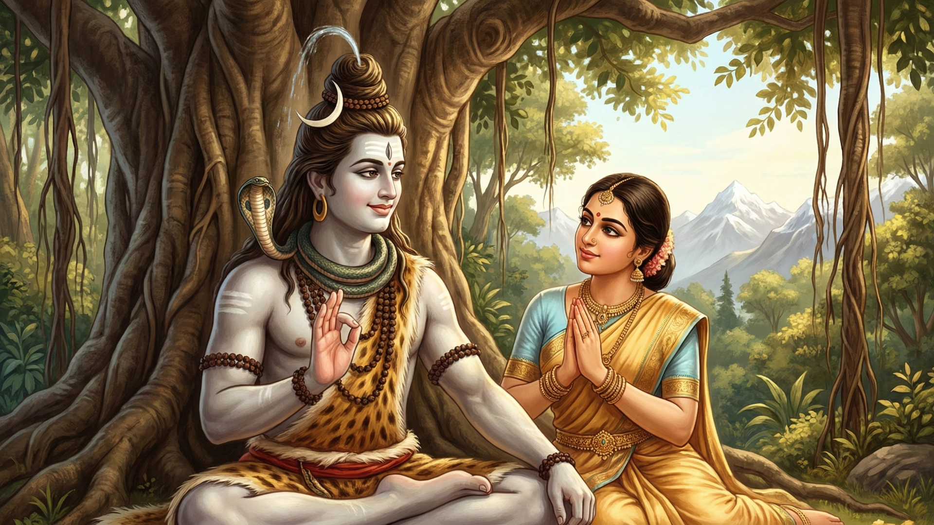 Lord Shiv and Parvati ji